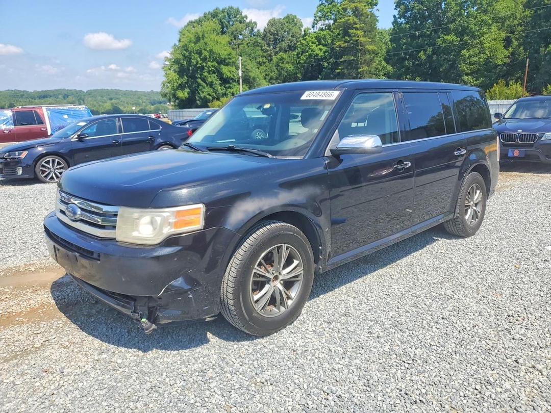 Вид 2010 FORD FLEX LIMITED, угол 1