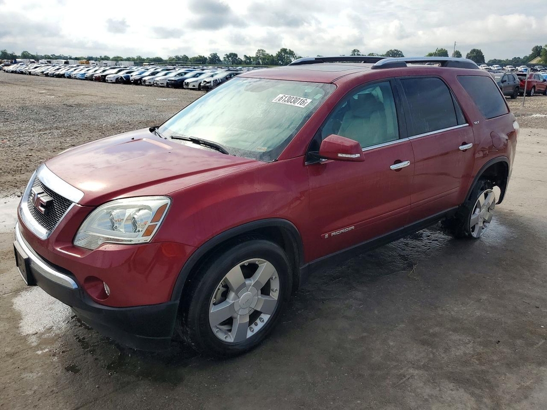 منظر 2008 GMC ACADIA SLT-1، زاوية 1