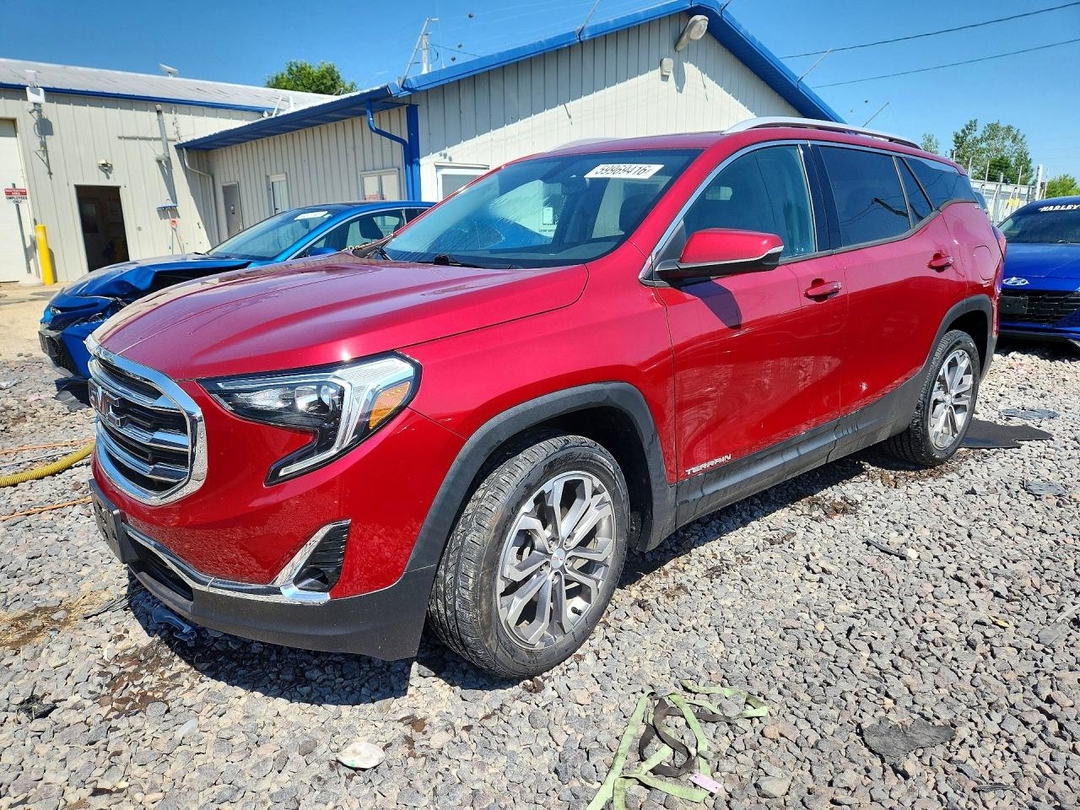 منظر 2018 GMC TERRAIN SLT، زاوية 1