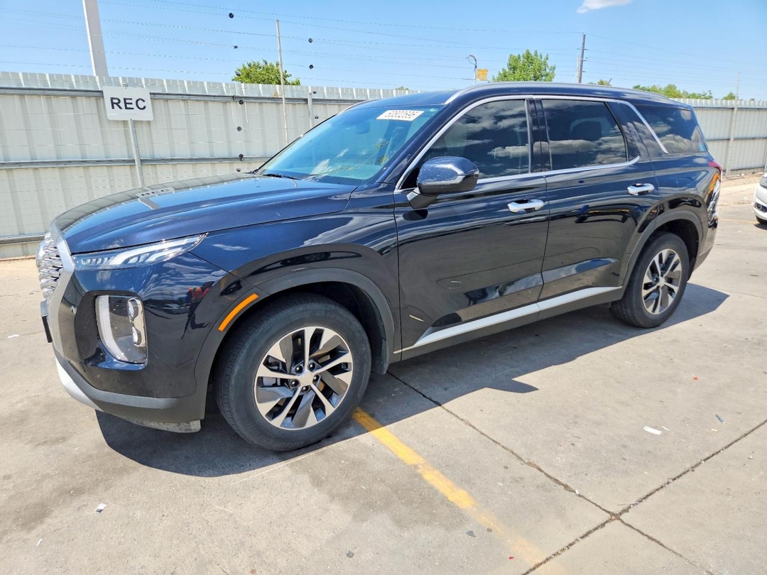 Вид 2022 HYUNDAI PALISADE SEL, угол 1