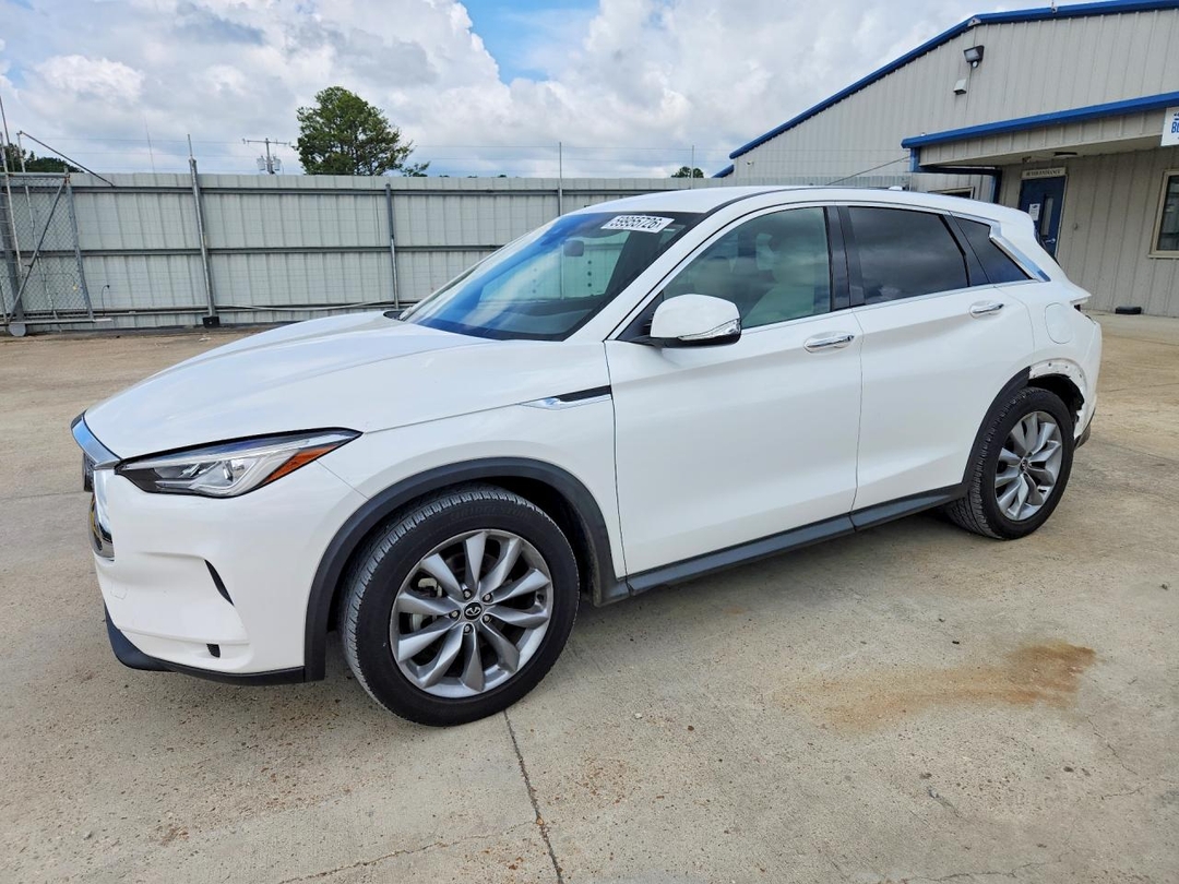 Vista de 2019 INFINITI QX50 PURE, ángulo 1