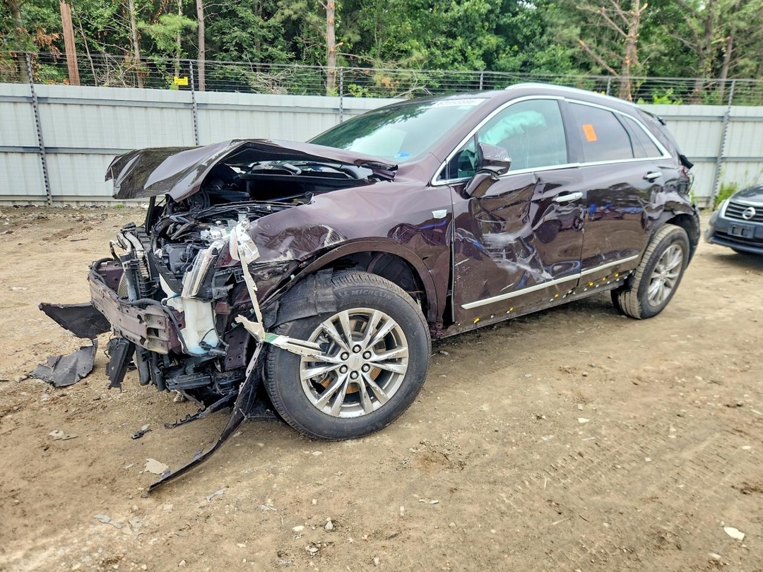 Vista de 2021 CADILLAC XT5 PREMIUM LUXURY, ángulo 1