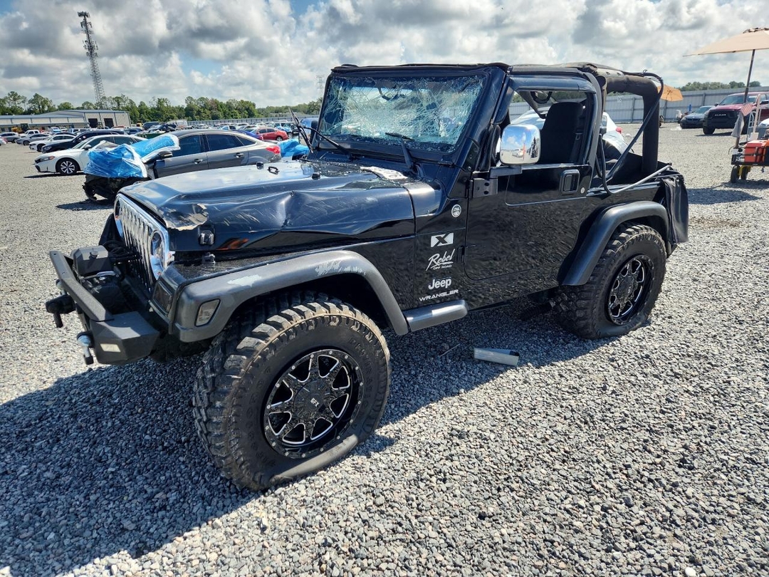 Вид 2006 JEEP WRANGLER X, угол 1