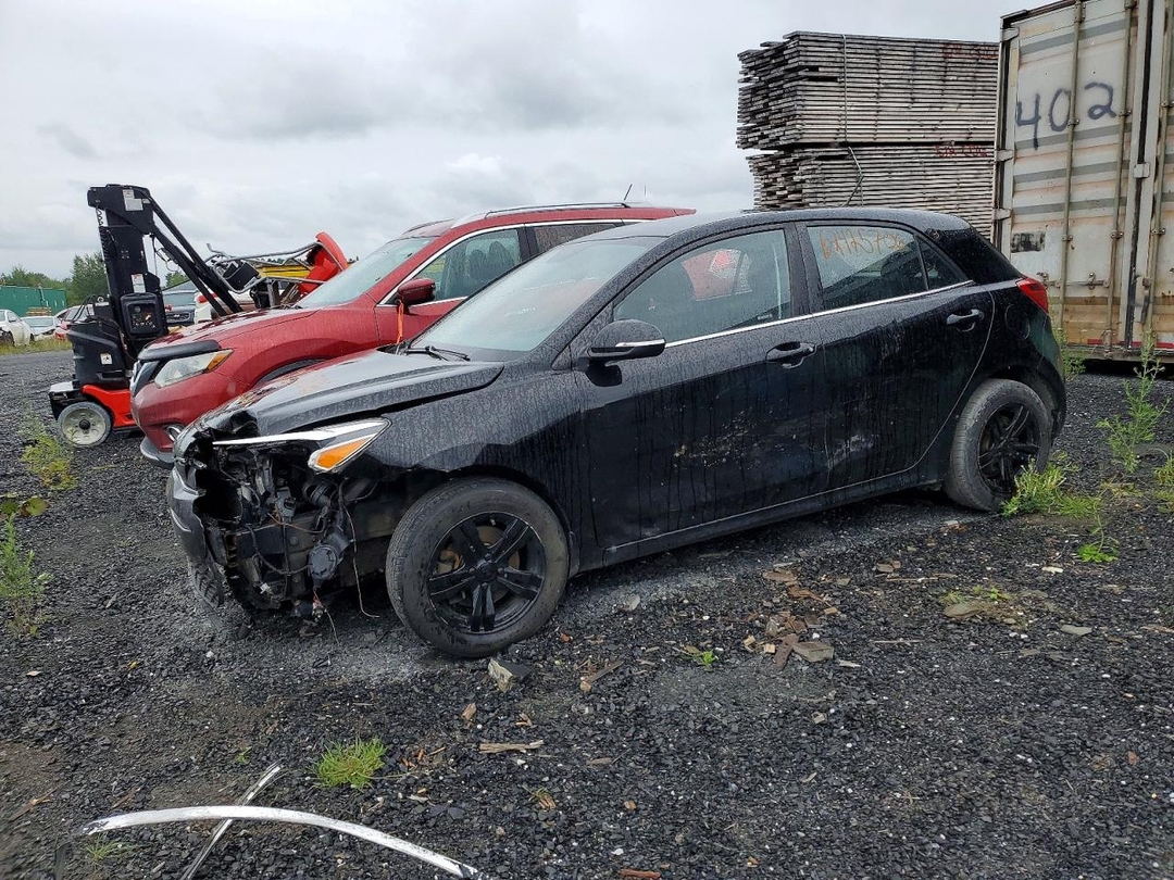 Vue de 2018 KIA RIO EX, angle 1