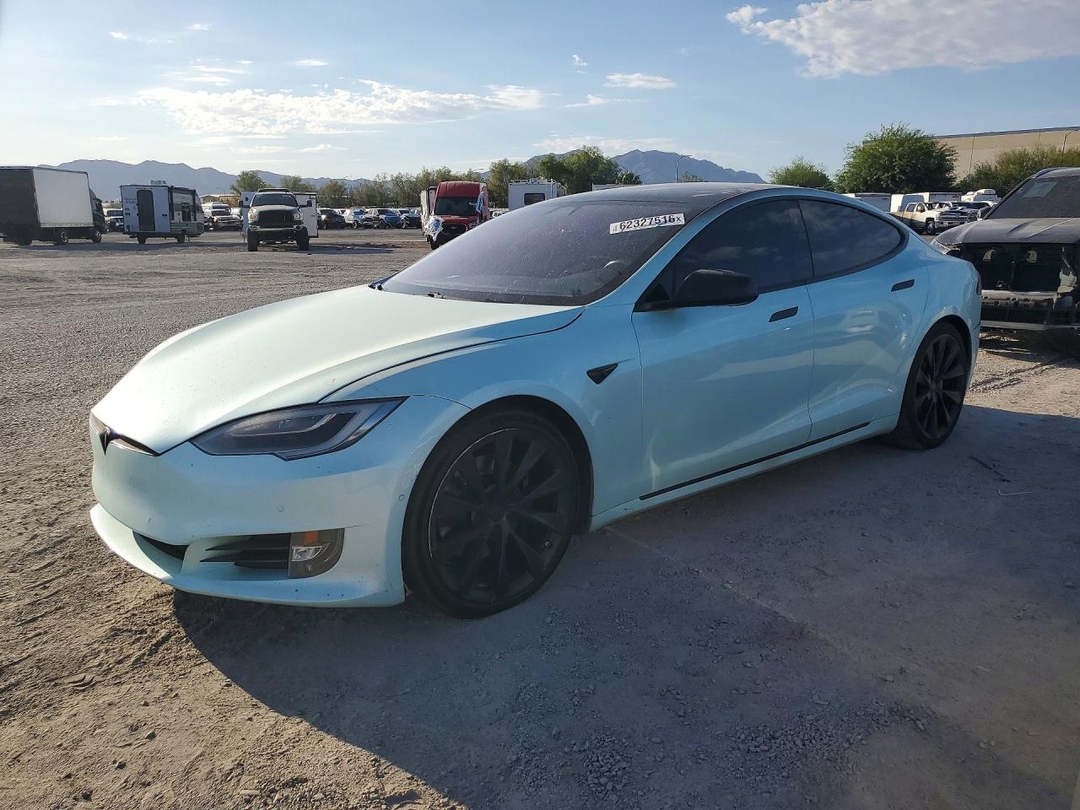 منظر 2019 TESLA MODEL S، زاوية 1