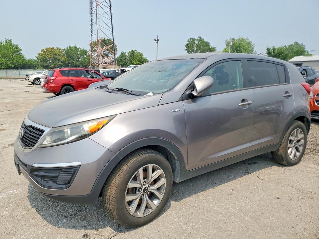 Вид 2016 KIA SPORTAGE LX, угол 1
