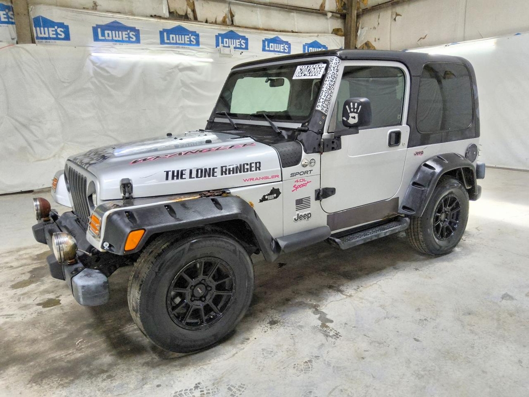 Vista de 2005 JEEP WRANGLER / TJ SPORT, ángulo 1