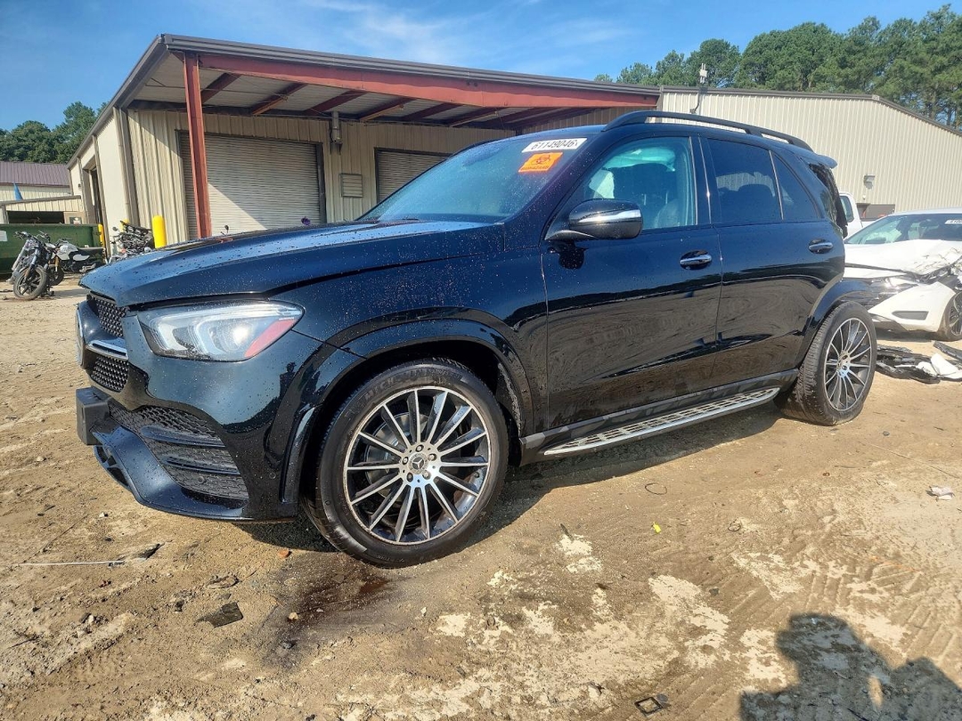 Вид 2022 MERCEDES-BENZ GLE 350 4MATIC, угол 1