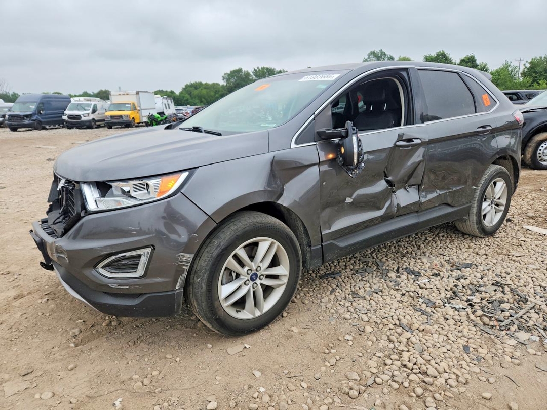 Vue de 2017 FORD EDGE SEL, angle 1