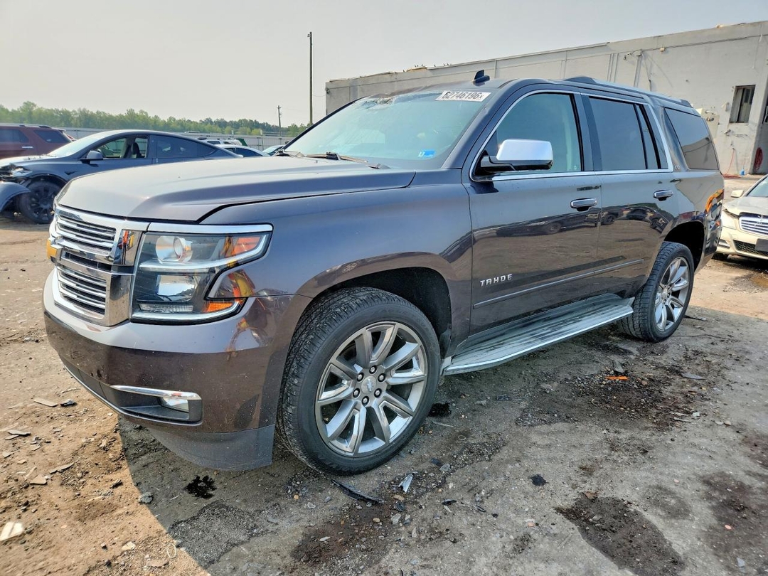 2015 CHEVROLET TAHOE K1500 LTZ view, angle 1