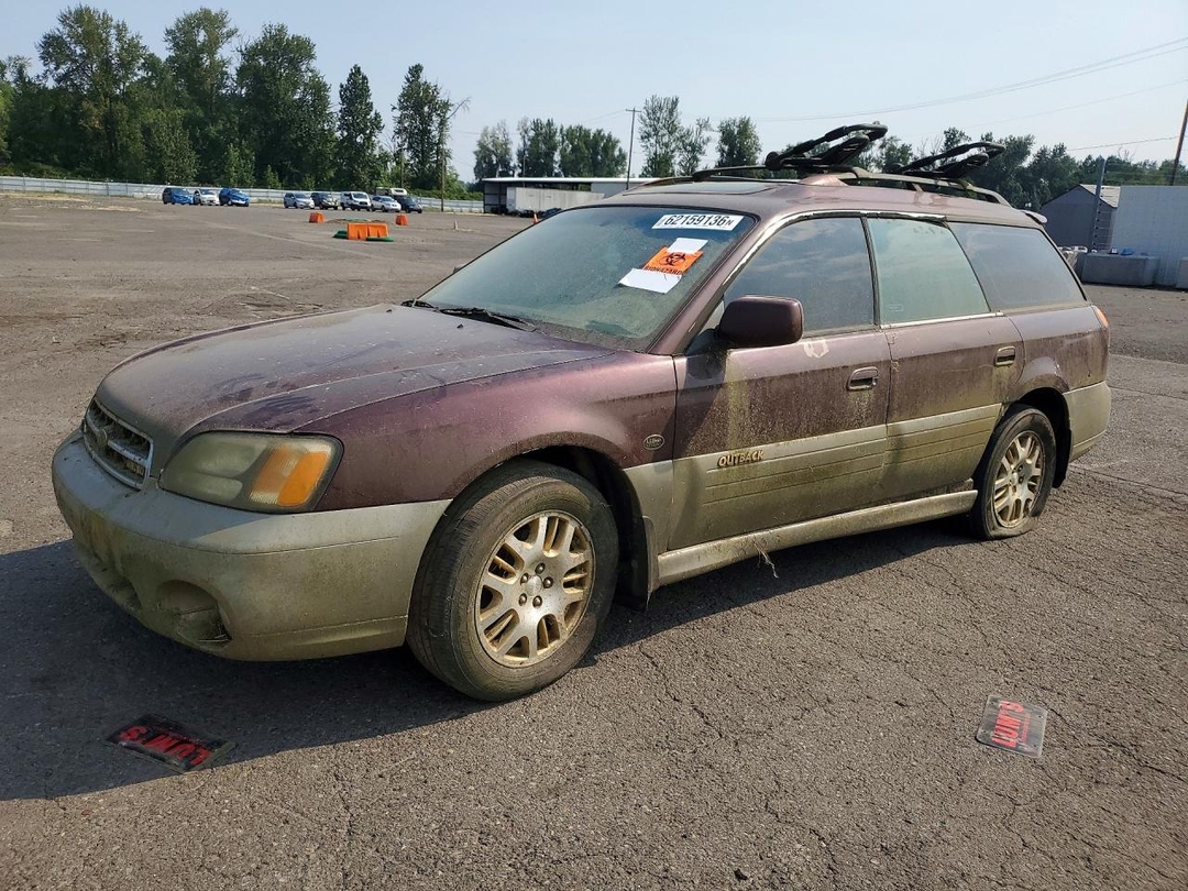 Vue de 2001 SUBARU LEGACY OUTBACK H6 3.0 LL BEAN, angle 1