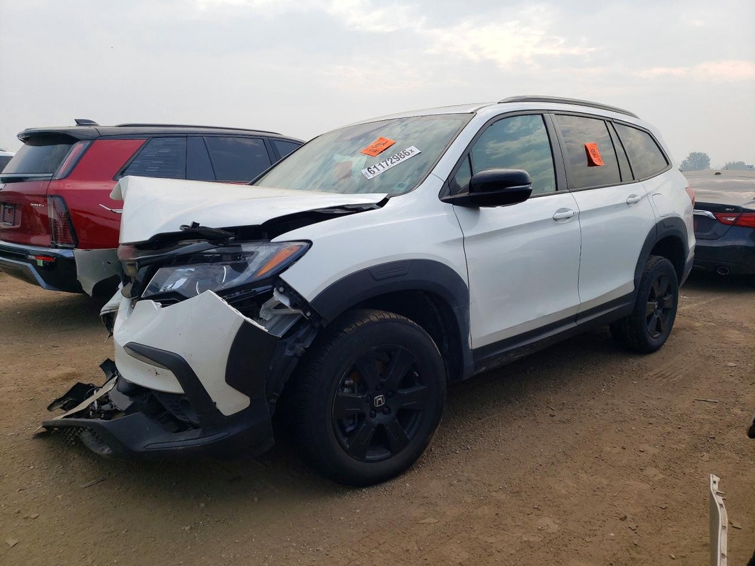 Вид 2022 HONDA PILOT TRAILSPORT, угол 1
