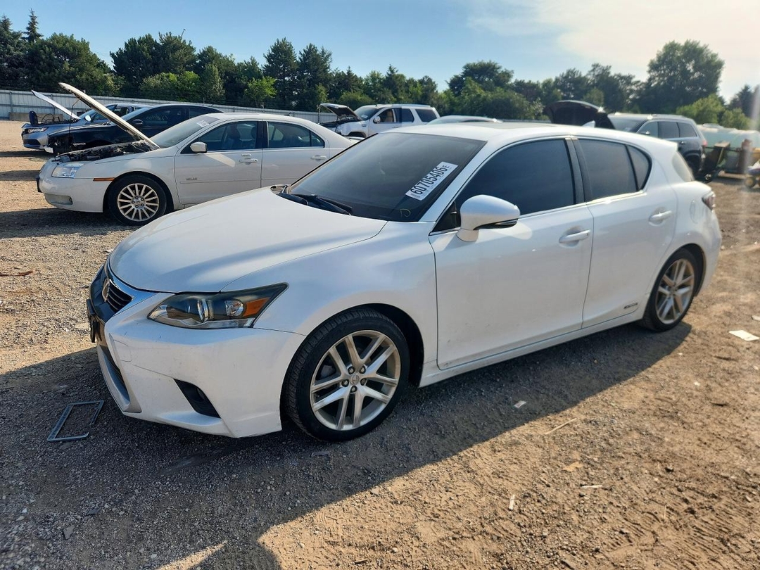 Vista de 2014 LEXUS CT 200, ángulo 1