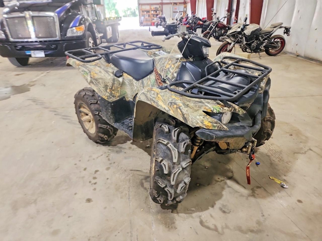 Vue de 2024 YAMAHA GRIZZLY 700 ATV, angle 1