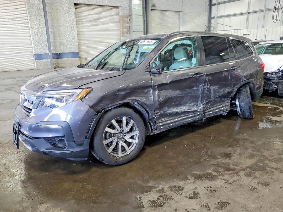 منظر 2021 HONDA PILOT EX، زاوية 1