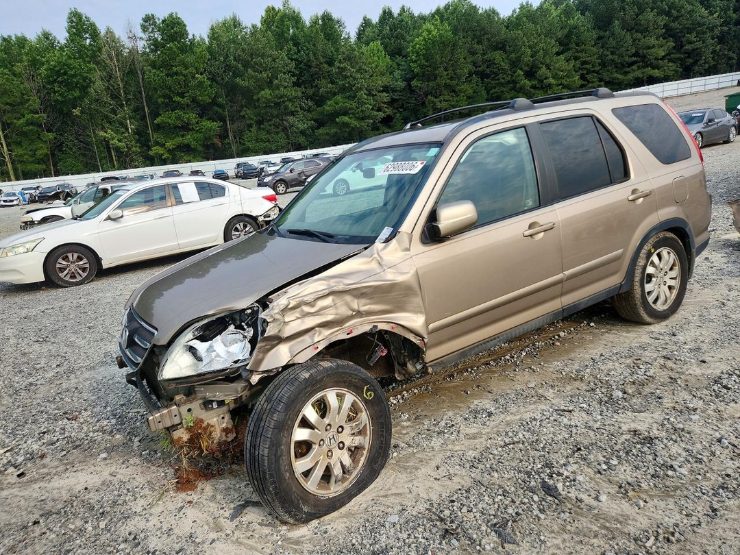 Vista de 2005 HONDA CR-V SE, ángulo 1