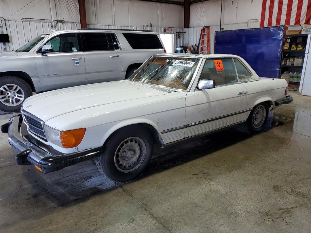 Vue de 1979 MERCEDES-BENZ 450 SL, angle 1