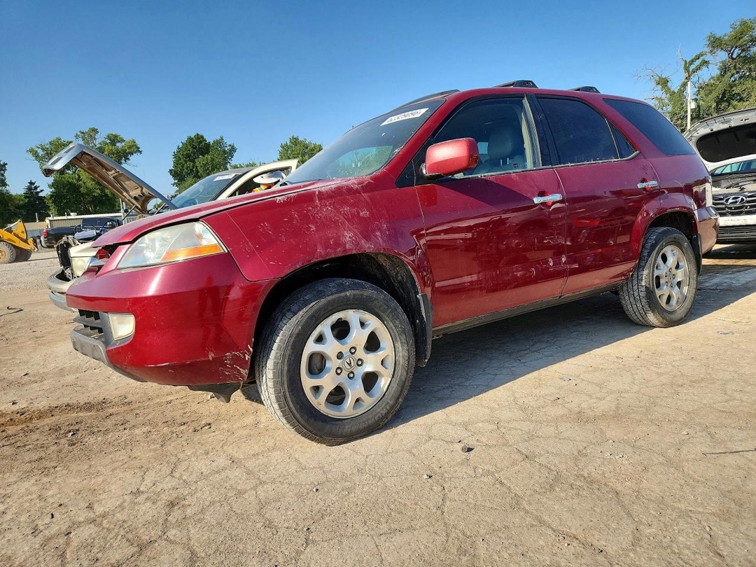 منظر 2002 ACURA MDX TOURING، زاوية 1