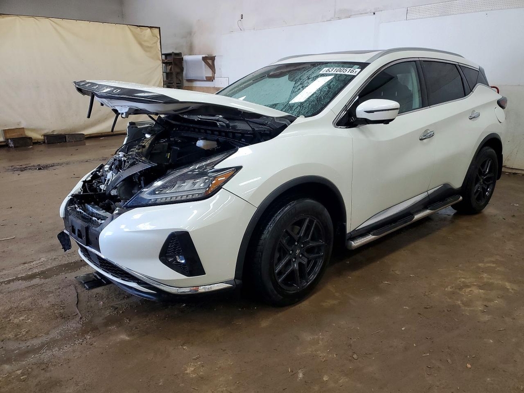 Vue de 2023 NISSAN MURANO PLATINUM, angle 1