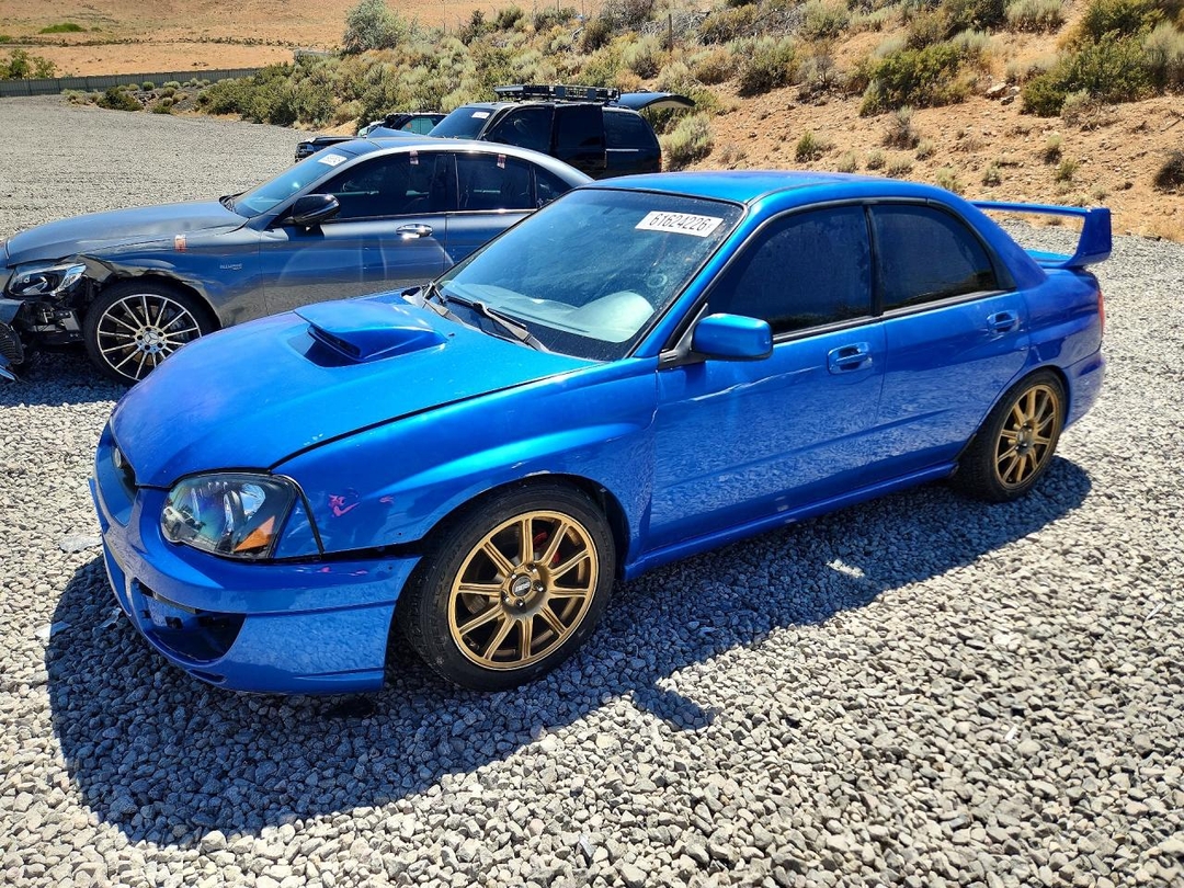 Vedere 2004 SUBARU IMPREZA WRX, unghi 1