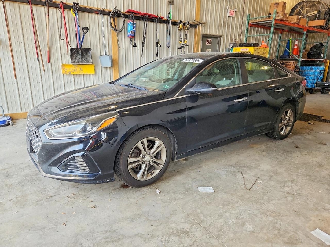 Vue de 2019 HYUNDAI SONATA SEL, angle 1