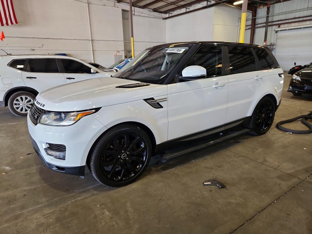 Vue de 2016 LAND ROVER RANGE ROVER SPORT HSE, angle 1