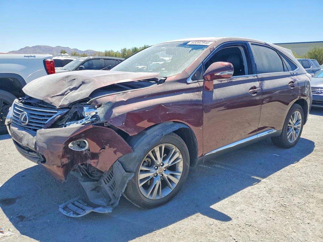 Вид 2013 LEXUS RX 450H, угол 1