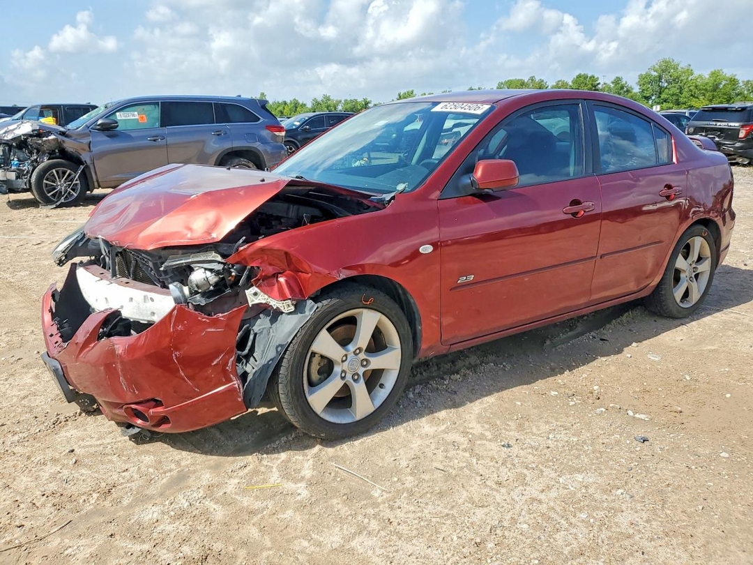 Vue de 2006 MAZDA 3 S, angle 1