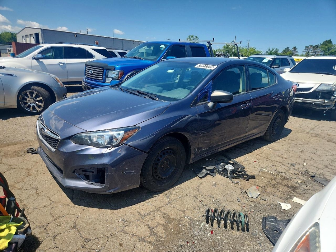 Вид 2017 SUBARU IMPREZA, угол 1