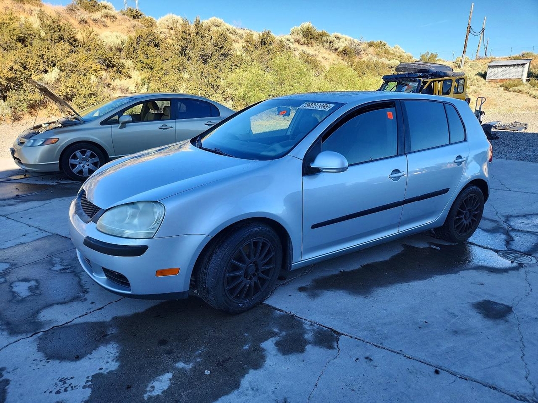 Vue de 2007 VOLKSWAGEN RABBIT, angle 1