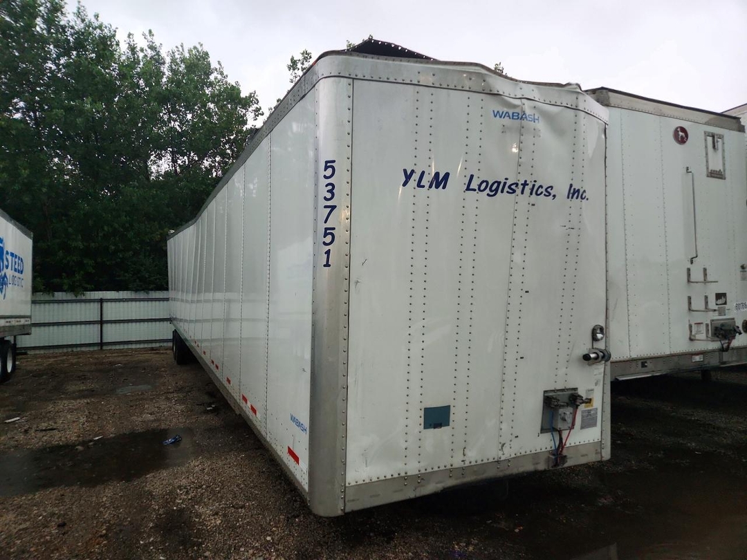 Vue de 2025 WABASH DVLSHPC DRY VAN TRAILER, angle 1
