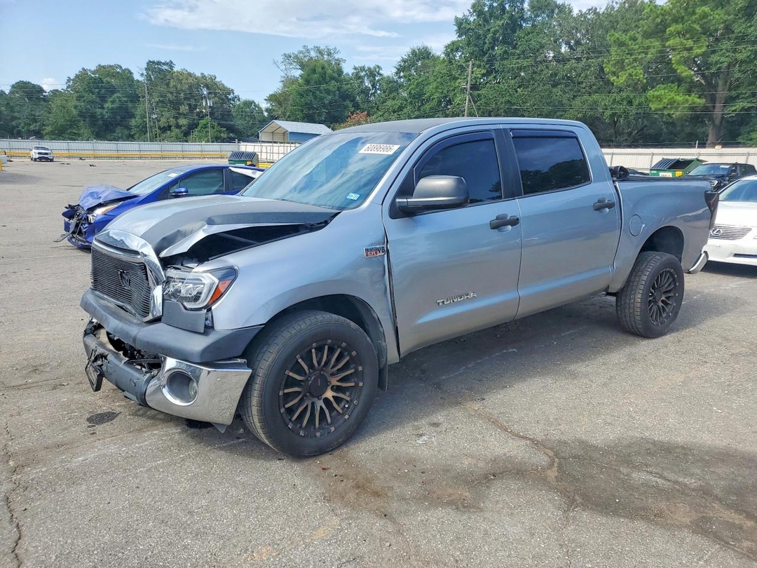 Вид 2012 TOYOTA TUNDRA CREWMAX SR5, угол 1