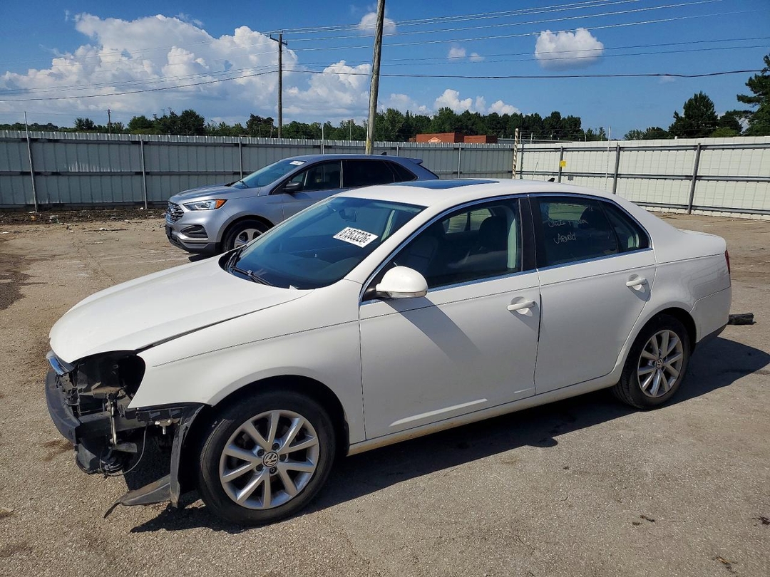 Vista de 2010 VOLKSWAGEN JETTA SE, ángulo 1