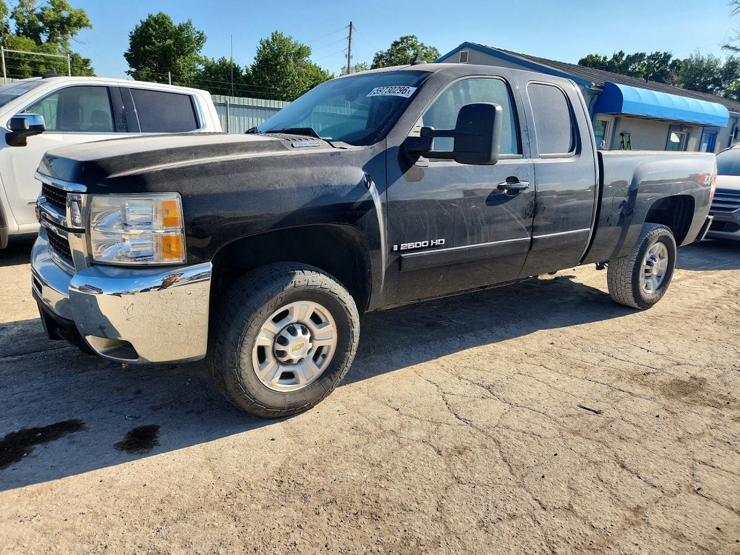 Вид 2008 CHEVROLET SILVERADO K2500 HEAVY DUTY, угол 1