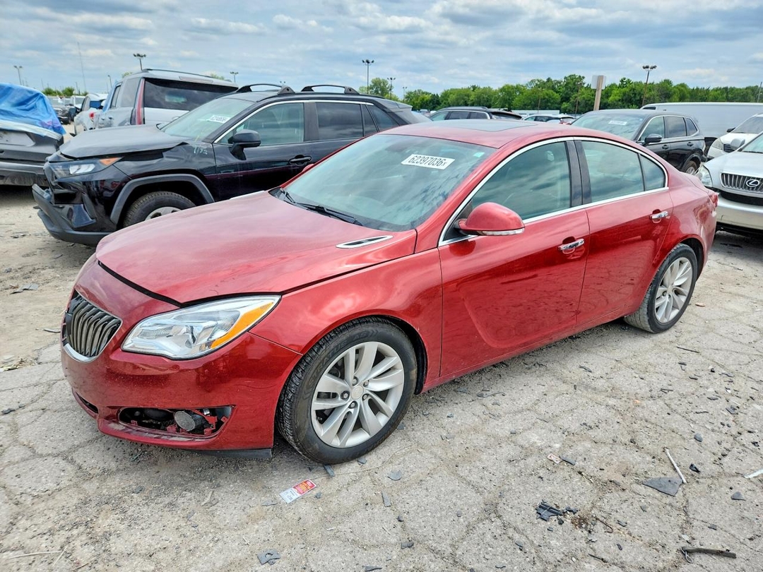 Vue de 2014 BUICK REGAL, angle 1