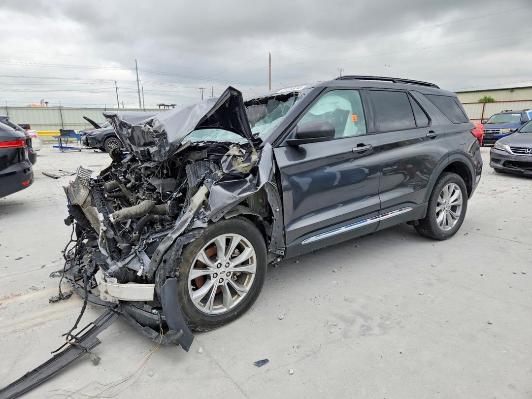 Vista de 2020 FORD EXPLORER XLT, ángulo 1