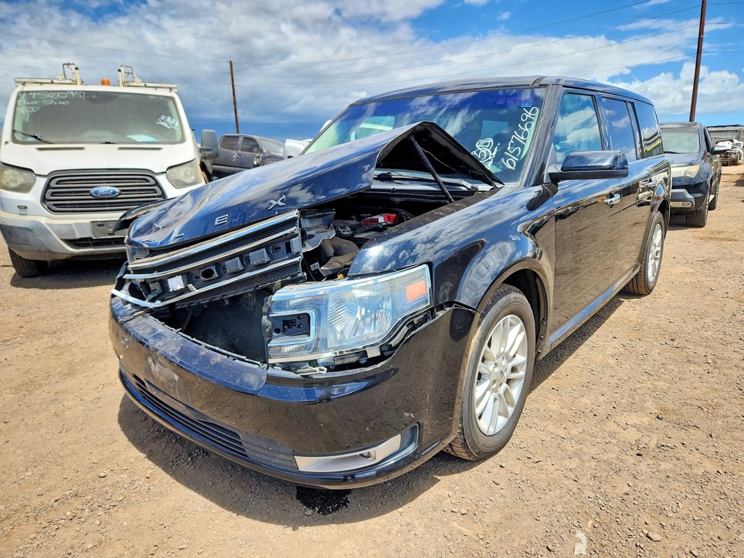Вид 2017 FORD FLEX SEL, угол 1