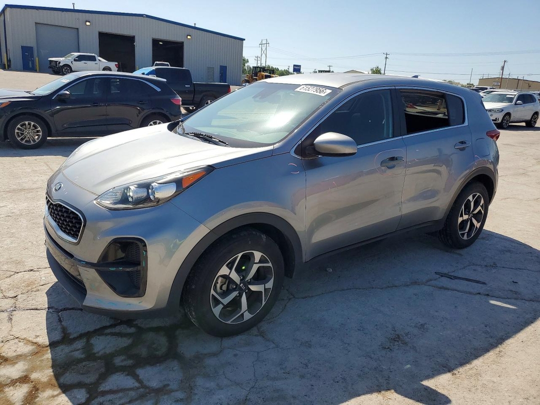 Вид 2021 KIA SPORTAGE LX, угол 1