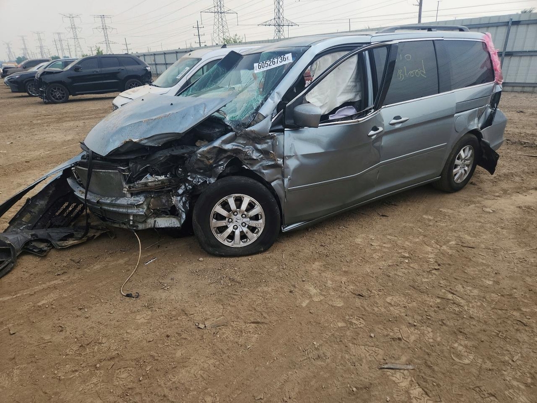Vista de 2010 HONDA ODYSSEY EX, ángulo 1