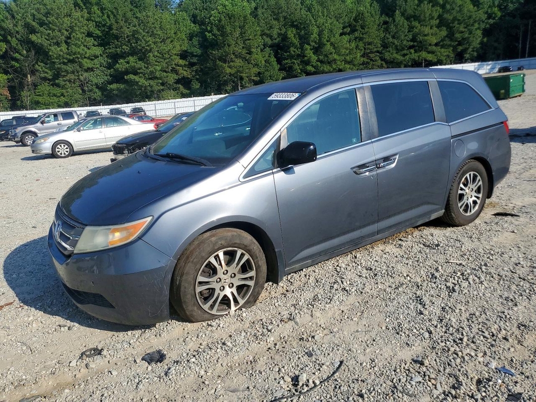 Vue de 2012 HONDA ODYSSEY EX, angle 1
