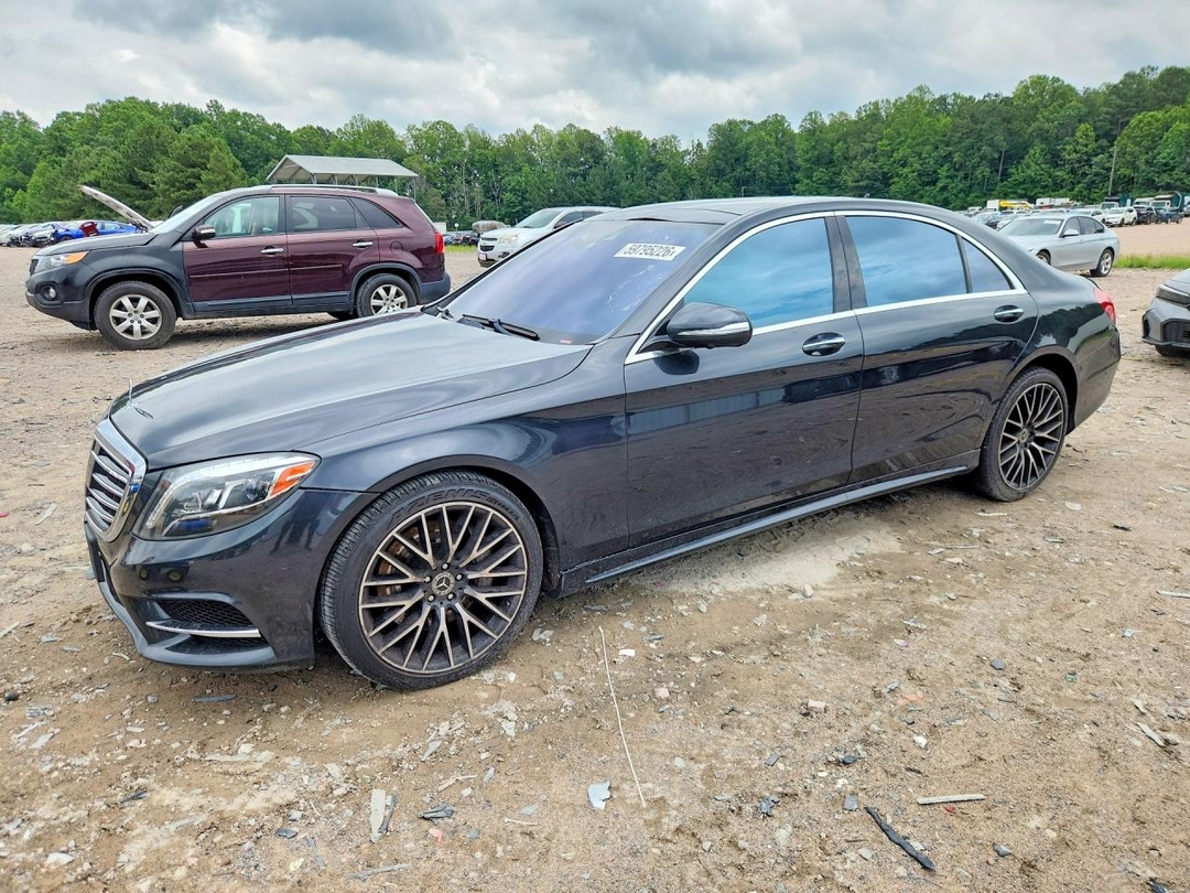 Vista de 2016 MERCEDES-BENZ S 550 4MATIC, ángulo 1