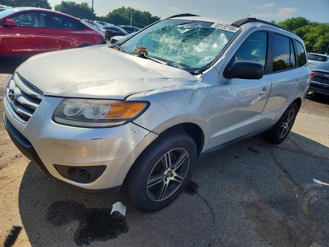 Vista de 2012 HYUNDAI SANTA FE GLS, ángulo 1
