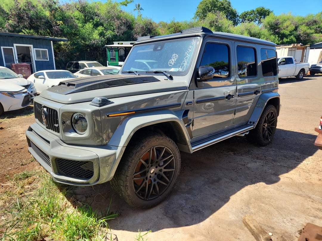 Вид 2021 MERCEDES-BENZ G 63 AMG, угол 1
