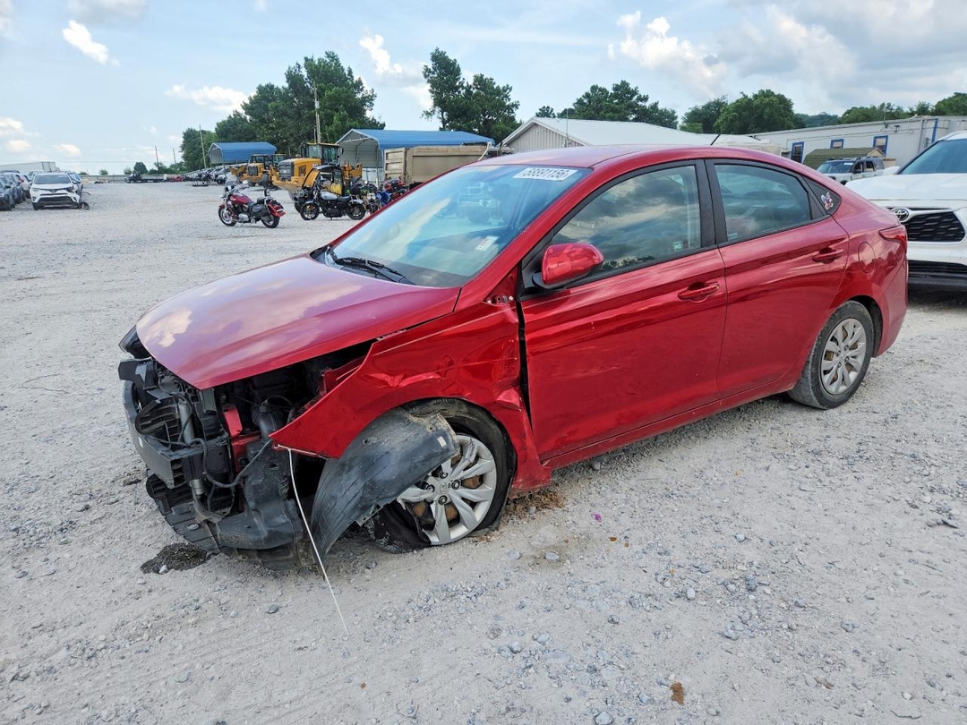 Вид 2021 HYUNDAI ACCENT SE, угол 1