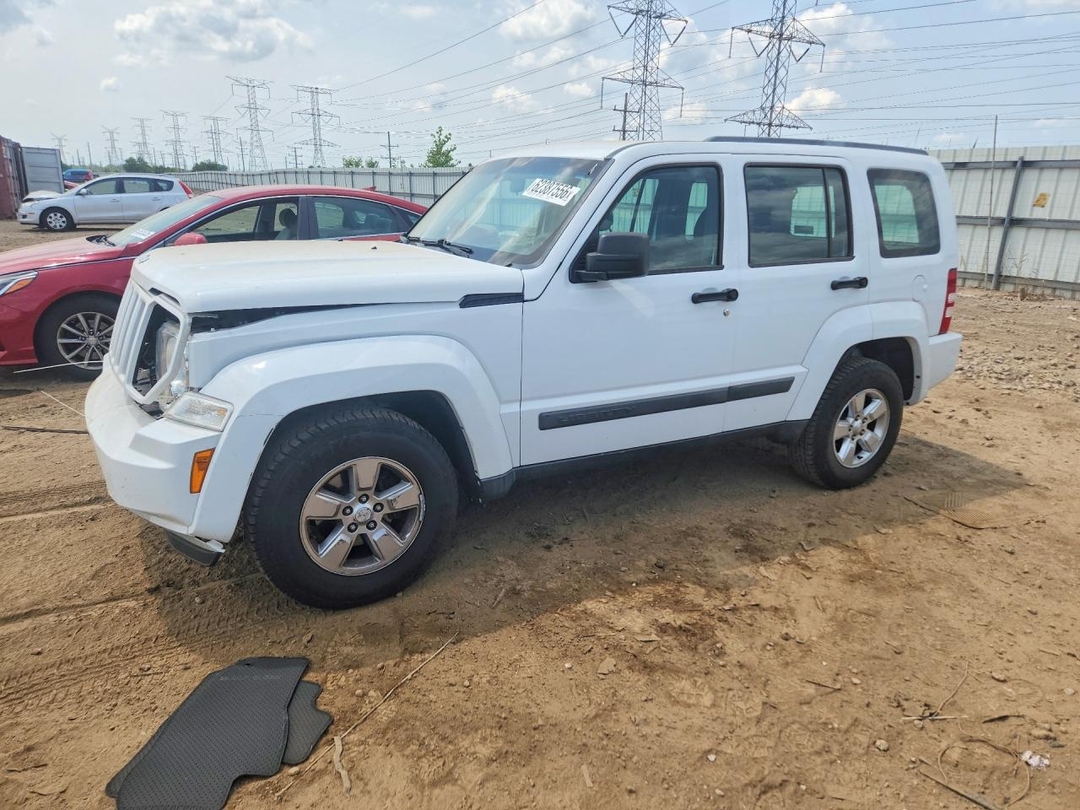 Вид 2011 JEEP LIBERTY SPORT, угол 1