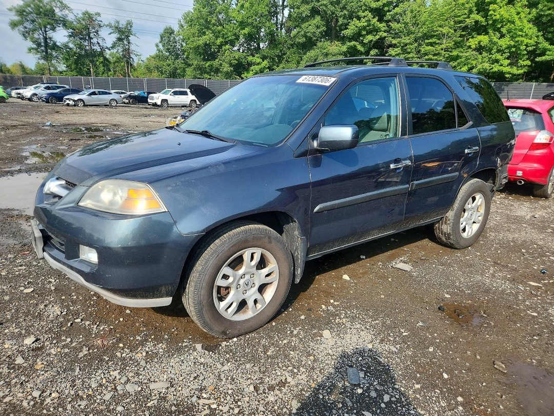 منظر 2004 ACURA MDX TOURING، زاوية 1