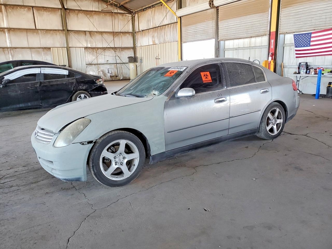 Vista de 2004 INFINITI G35 BASE, ángulo 1