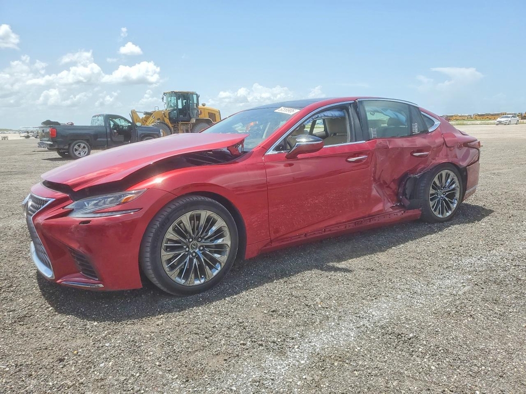 Vue de 2019 LEXUS LS 500 BASE, angle 1