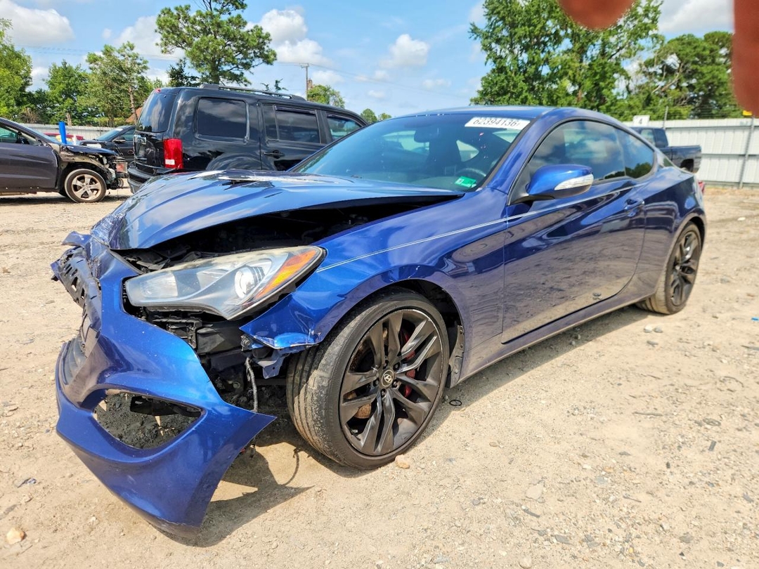 Vista de 2015 HYUNDAI GENESIS COUPE 3.8 R-SPEC, ángulo 1