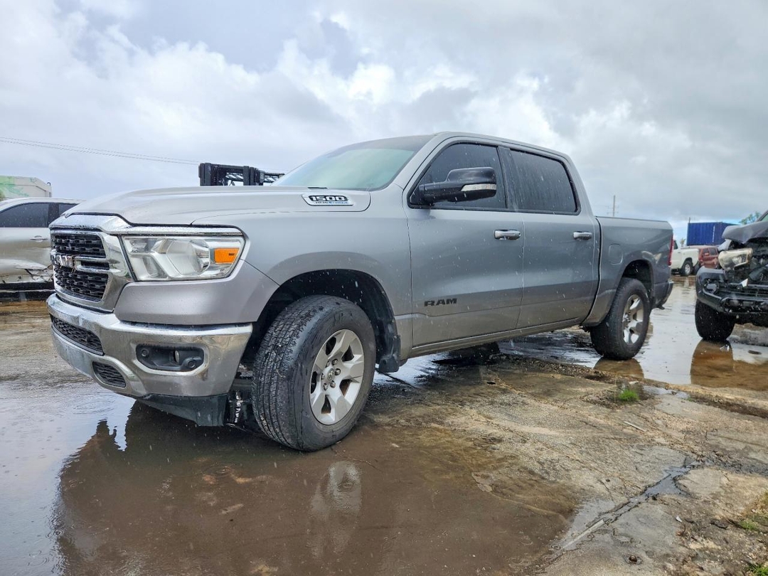Vue de 2022 RAM 1500 BIG HORN/LONE STAR, angle 1